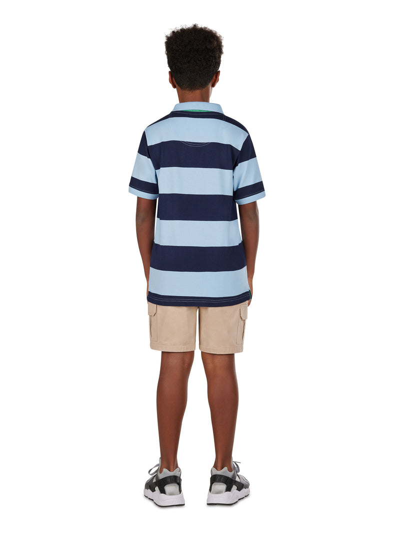 Large Hoop Polo - Navy