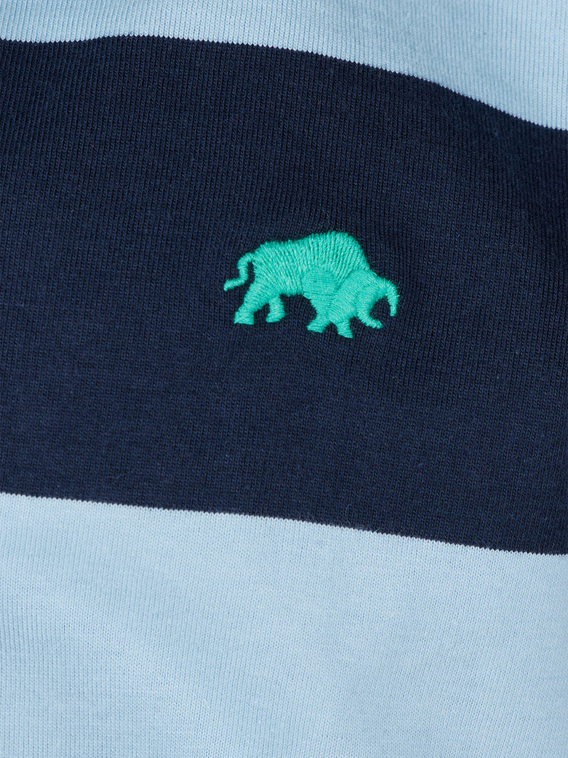 Large Hoop Polo - Navy