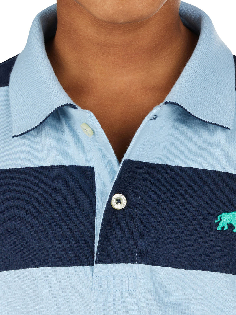 Large Hoop Polo - Navy