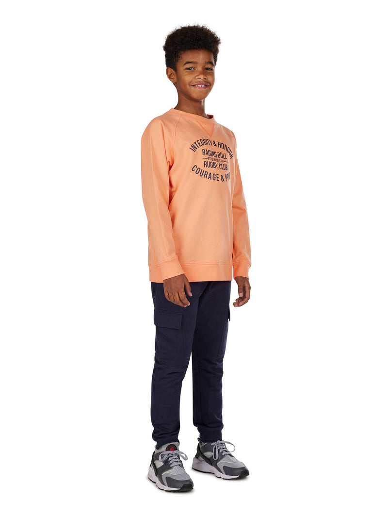 Integrity & Honour Crew Neck - Coral