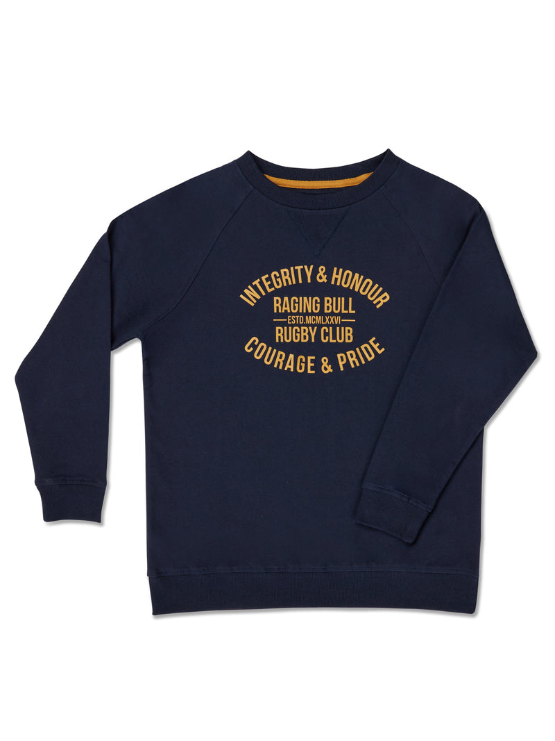 Integrity & Honour Crew Neck - Navy