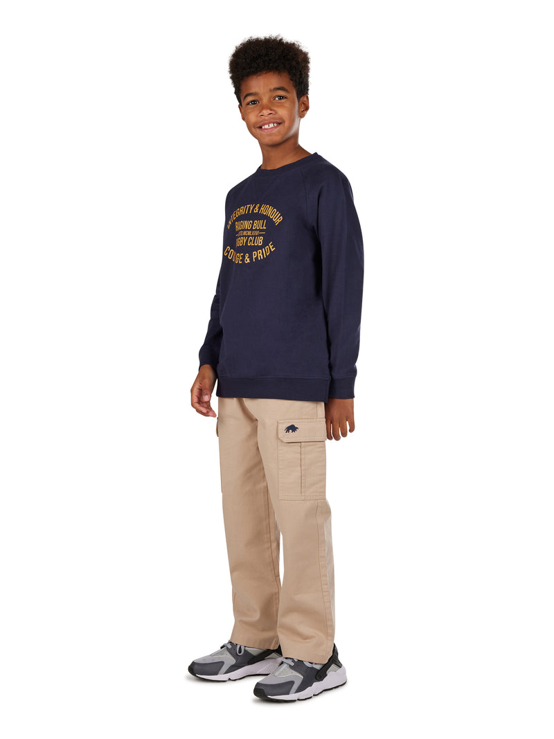Integrity & Honour Crew Neck - Navy