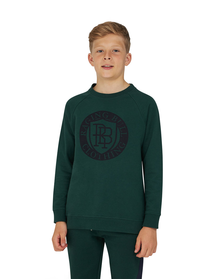 RB Shield Crew Neck Sweat - Forest