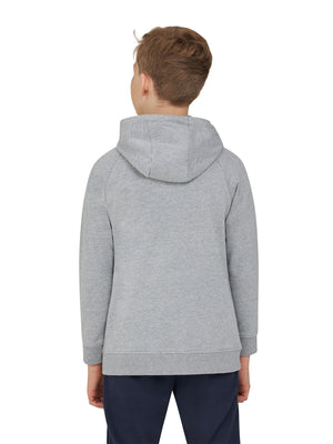 Bulldog Hoodie - Grey Marl