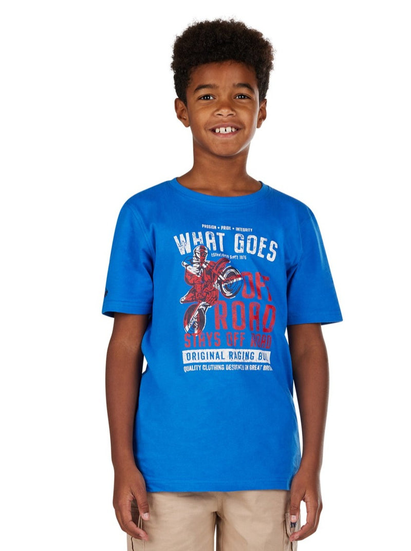 What Goes on Tour T-Shirt - Cobalt Blue