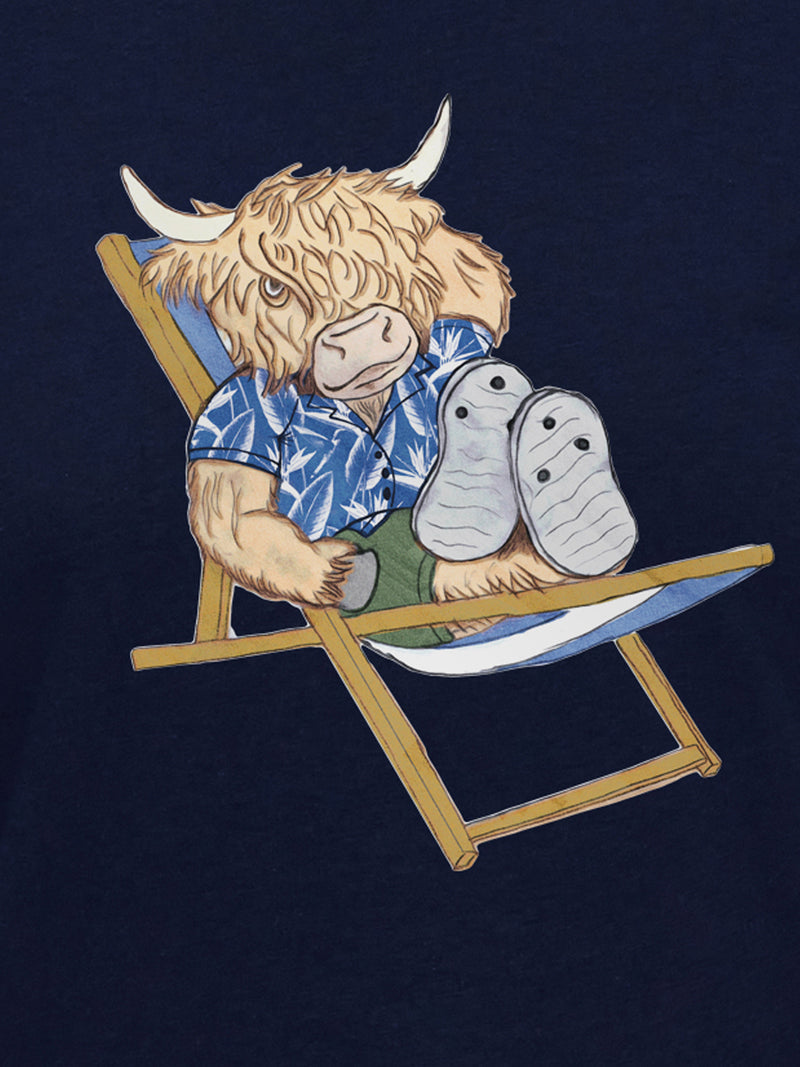 Bully Boy Holiday T-Shirt - Navy