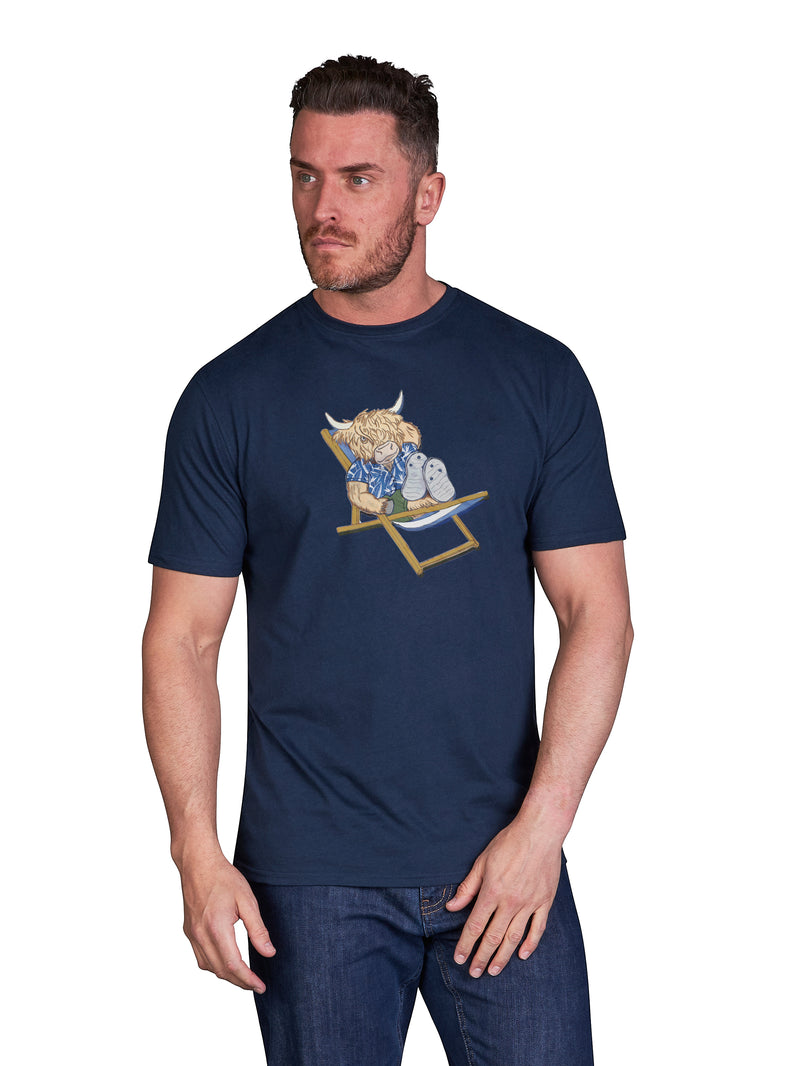 Bully Boy Holiday T-Shirt - Navy
