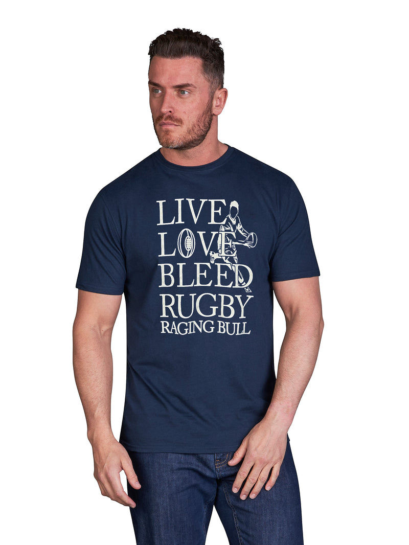 RWC Slogan T-Shirt - Navy