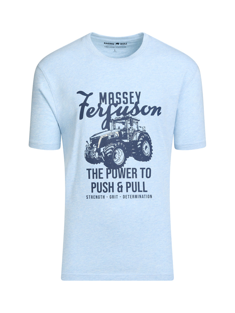 Massey Ferguson The Power T-Shirt - Sky Blue