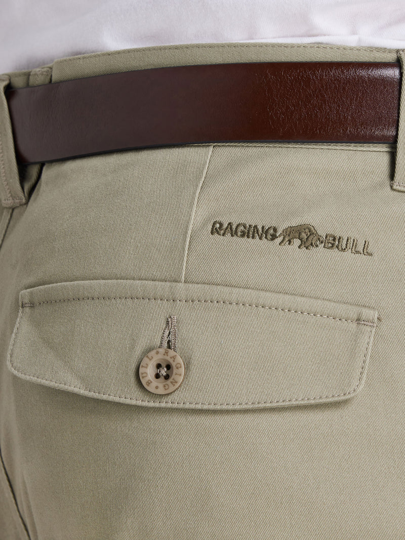 Classic Chino Trouser - Sage