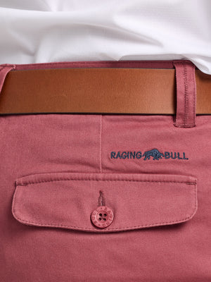 Classic Chino Trouser - Berry