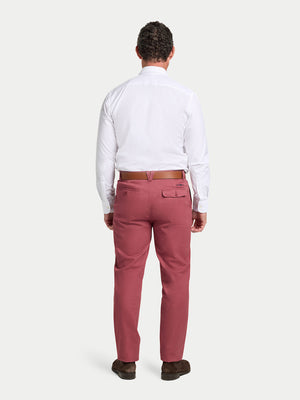 Classic Chino Trouser - Berry