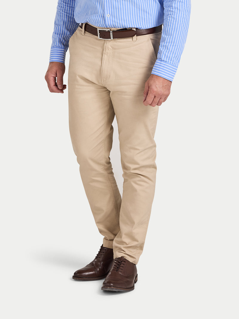Tapered Chino - Tan