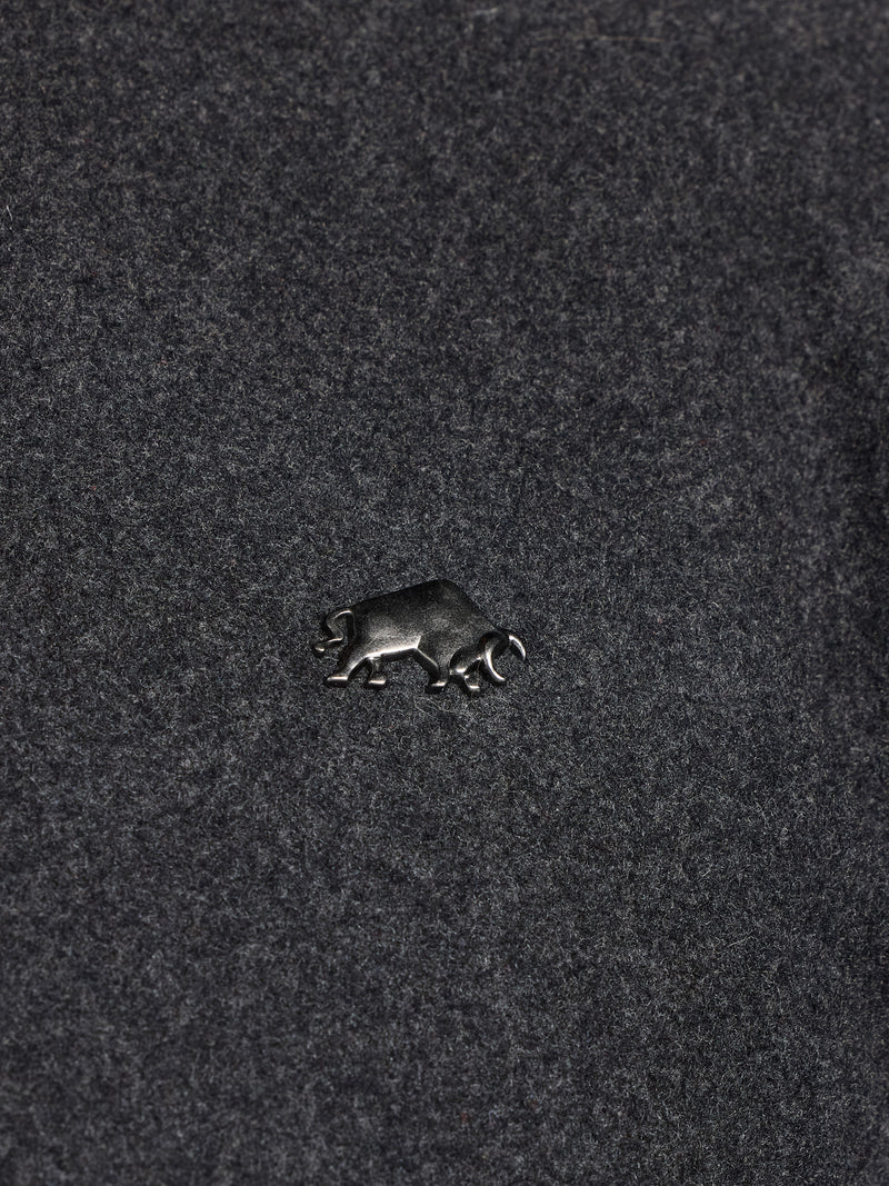 Wool Harrington - Charcoal