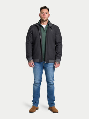 Wool Harrington - Charcoal