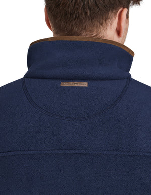 Classic Fleece Zip Through Jacket - Navy