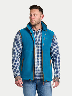 Classic Fleece Gilet - Dark Teal
