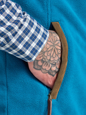 Classic Fleece Gilet - Dark Teal