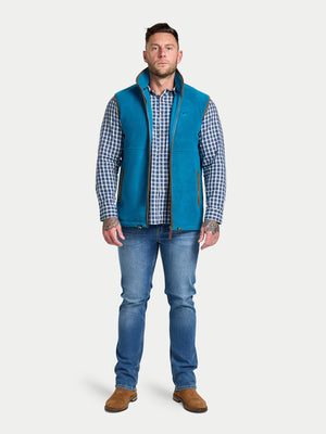 Classic Fleece Gilet - Dark Teal