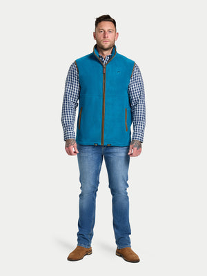 Classic Fleece Gilet - Dark Teal