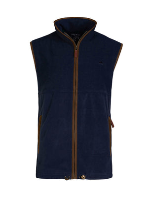 Fleece Gilet - Navy