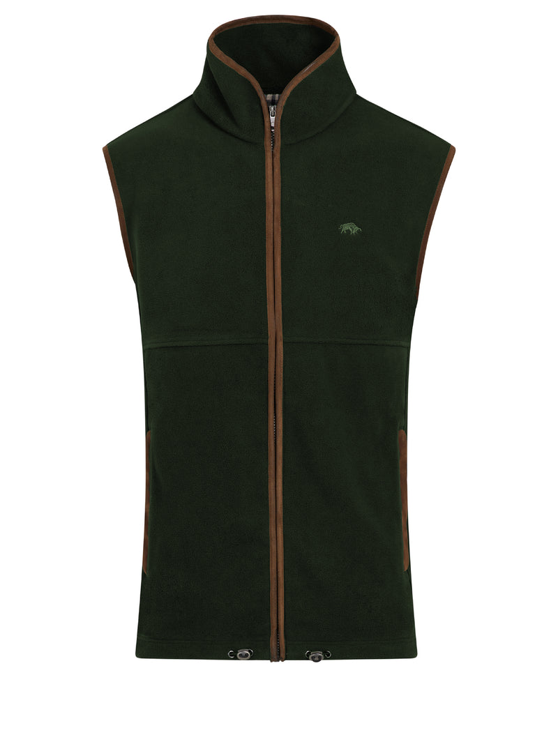 Fleece Gilet - Forest
