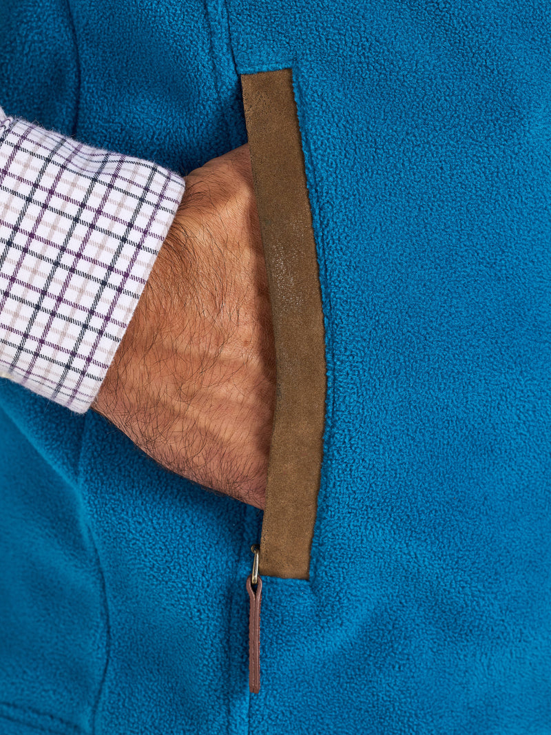 Classic Fleece Gilet - Dark Teal