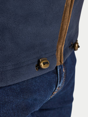 Fleece Gilet - Navy