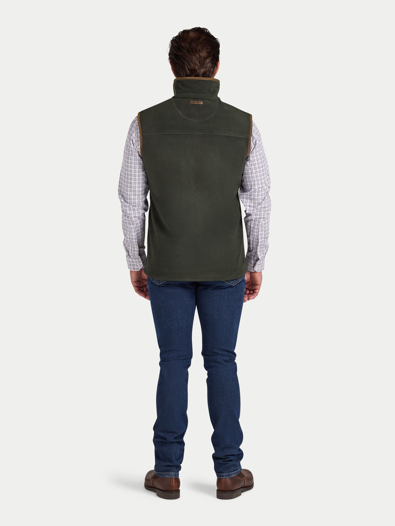Fleece Gilet - Forest