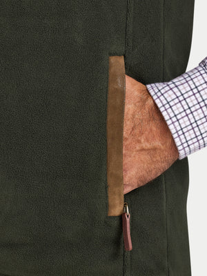 Fleece Gilet - Forest