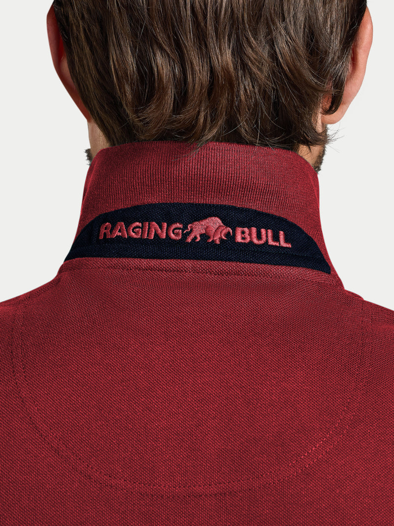 Classic Organic Polo - Claret