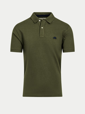 Classic Organic Polo - Army Green