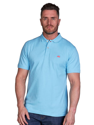 Classic Organic Polo - Sky Blue