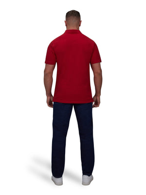 Classic Organic Polo - Red