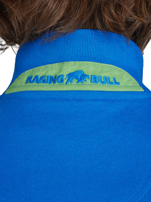 Classic Organic Polo - Cobalt Blue