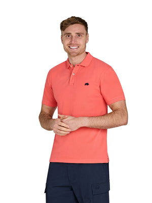 Classic Organic Polo - Watermelon