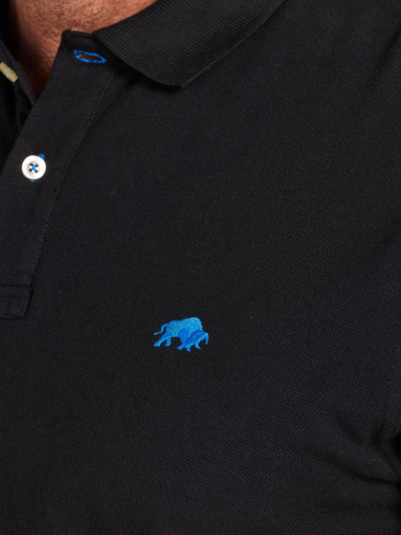 Classic Organic Polo - Black