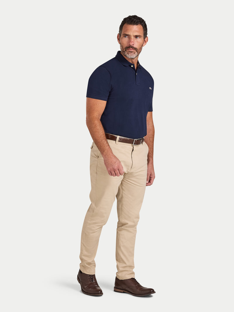 Classic Organic Polo - Navy