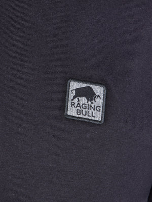 Patch Jersey Polo - Black