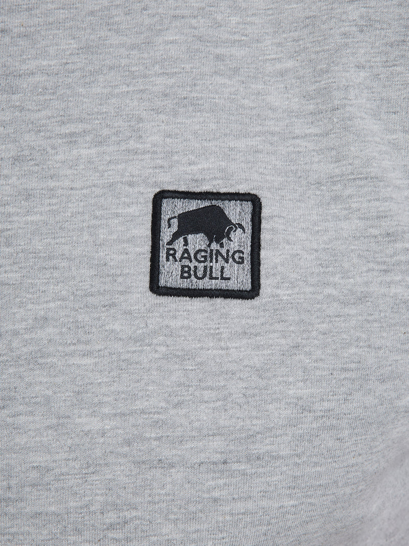 Patch Jersey Polo - Grey Marl