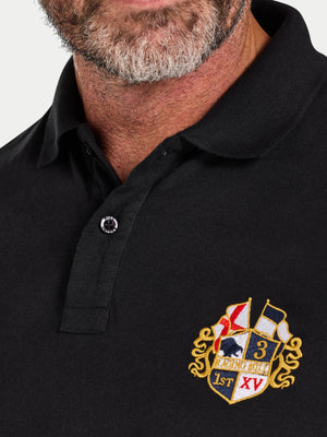 Classic Crest Polo - Black
