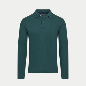 L/S Classic Pique Polo - Forest