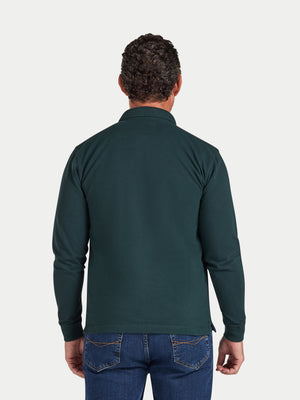 L/S Classic Pique Polo - Forest