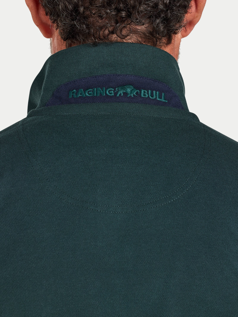L/S Classic Pique Polo - Forest
