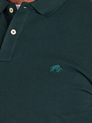 L/S Classic Pique Polo - Forest