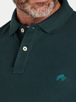 L/S Classic Pique Polo - Forest