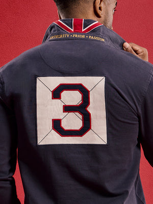 Classic Long Sleeve Rugby - Navy
