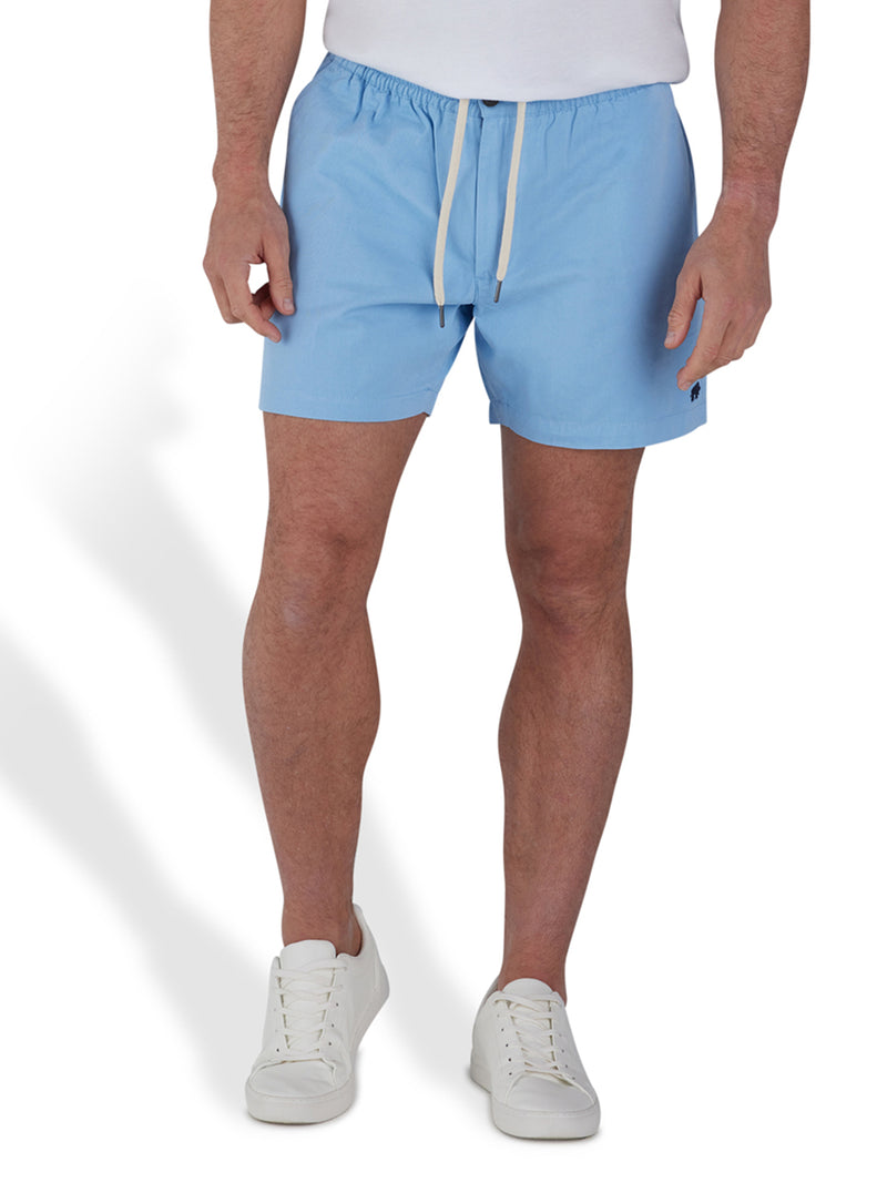 Stretch Chino Short - Sky Blue