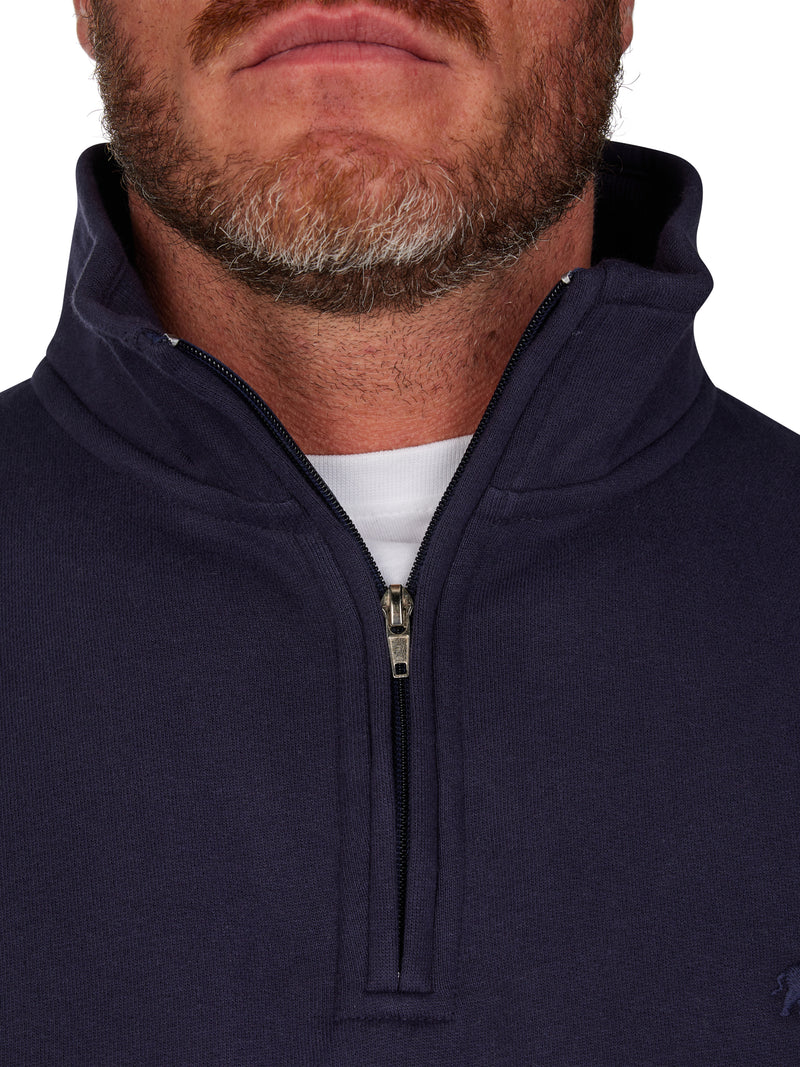 Classic Quarter Zip - Navy