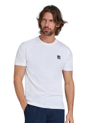 Classic Woven Patch T-Shirt - White